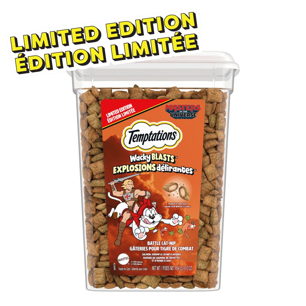Temptations Wacky Blasts Cat Treats, Nautical 'Nip Flavour, 454g Pouch image