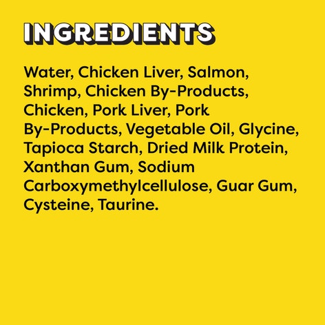 Temptations Creamy Puree Adult Lickable Cat Treats, Seafood Medley, Salmon & Shrimp image 1