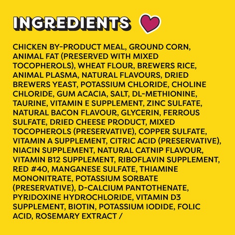 Temptations Wacky Blasts Cat Treats, Cluckin’ Bacon Flavour, 180g Pouch image 1