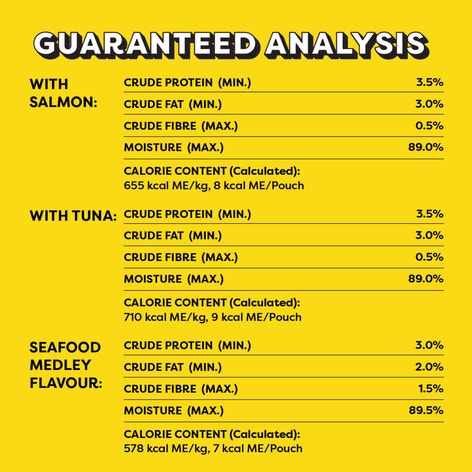 Temptations Creamy Puree Adult Lickable Cat Treats, Seafood Variety Pack, Seafood Medley, Salmon, and Tuna Flavours image 1