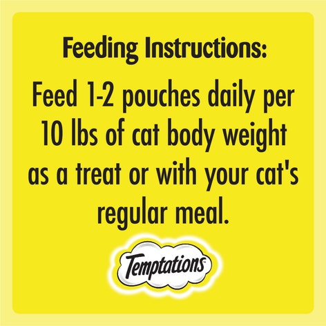 TEMPTATIONS™ Creamy Purrrr-ée Cat Treats, Chicken image 1