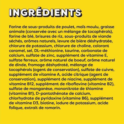 Gâteries pour chats TEMPTATIONS(MC) Mélimélo arômes de poulet, de bœuf et de dinde image 1