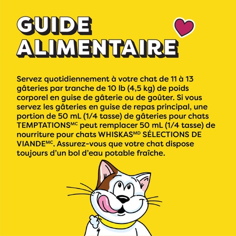 Gâteries pour chats TEMPTATIONS(MC) Mélimélo arômes de poulet, de bœuf et de dinde image 1