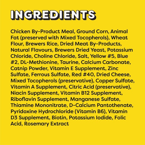 TEMPTATIONS™ Cat Treats, Mix-Ups Chicken, Catnip & Cheddar Flavour image 1