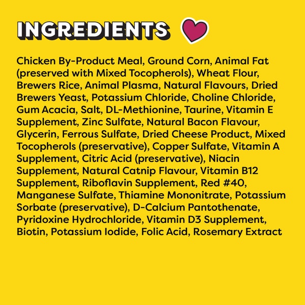 Temptations Wacky Blasts Cat Treats, Cluckin’ Bacon Flavour, 454g Pouch image 4