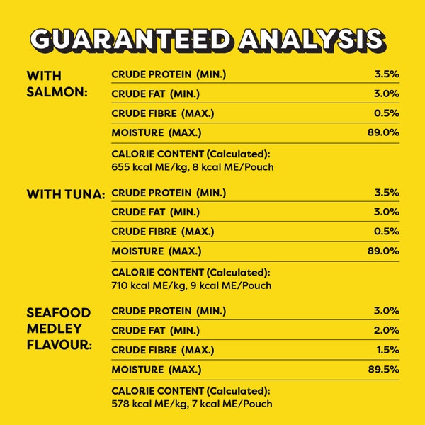 Temptations Creamy Puree Adult Lickable Cat Treats, Seafood Variety Pack, Seafood Medley, Salmon, and Tuna Flavours image 3