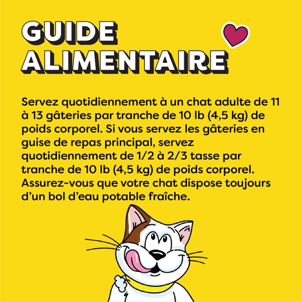 Gâteries pour chats TEMPTATIONS(MC) Saveur de poissons et fruits de mer image 3