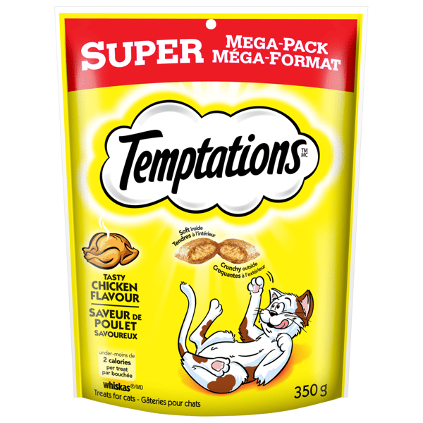 TEMPTATIONS™ Cat Treats, Tasty Chicken Flavour image 1