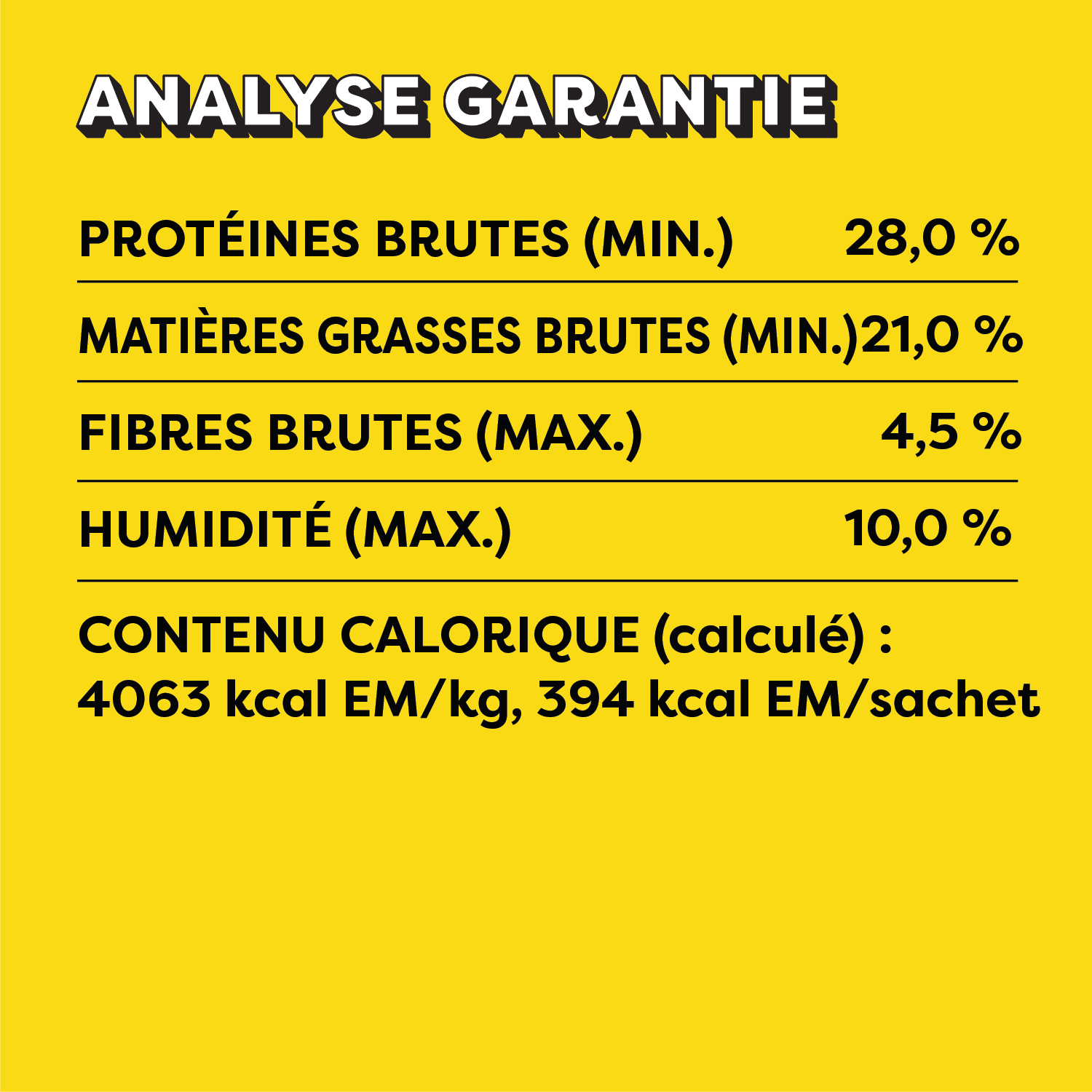 Gâteries pour chats TEMPTATIONS(MC) Mélimélo arômes de thon, de saumon et de crevettes guaranteed analysis image