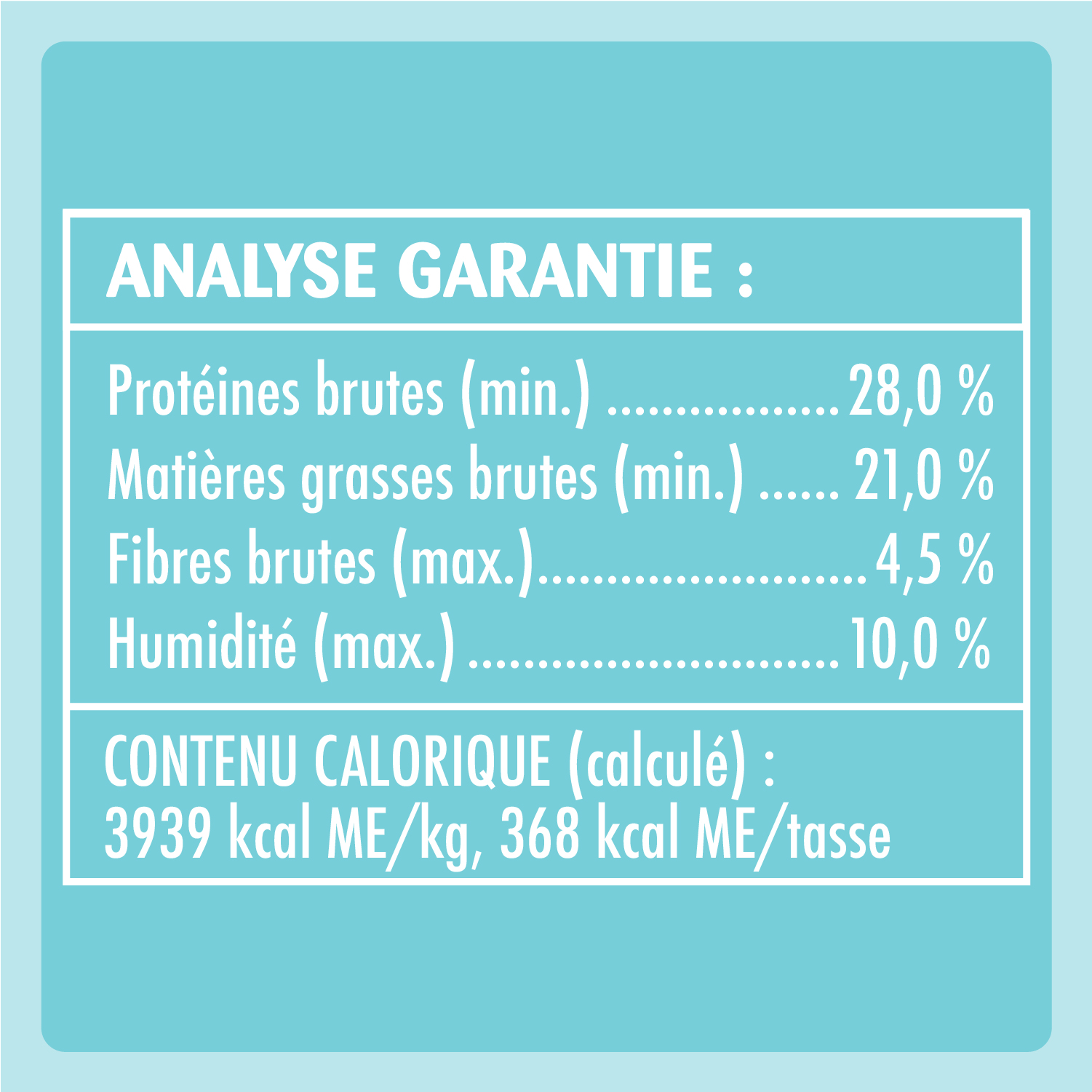 Gâteries pour chats TEMPTATIONS(MC) Mélimélo arômes de thon, de saumon et de crevettes guaranteed analysis image