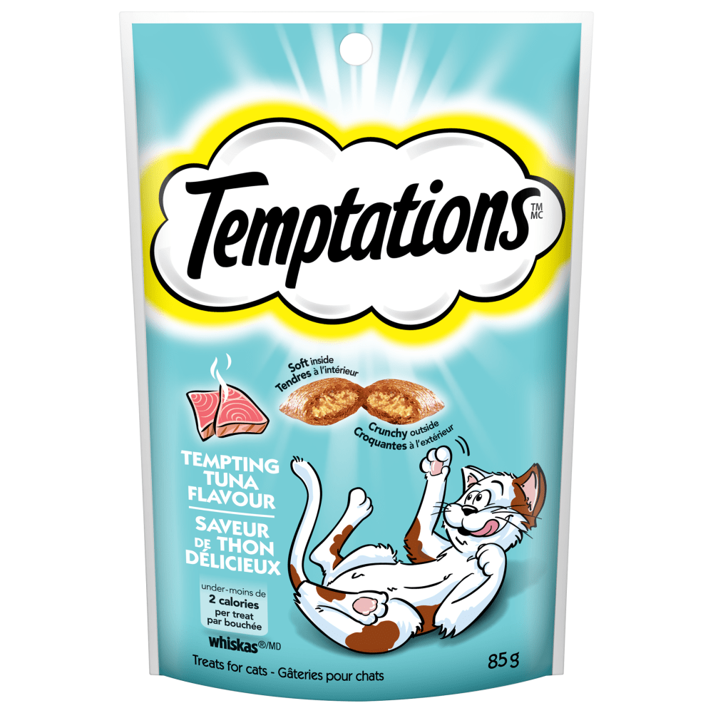 TEMPTATIONS™ Cat Treats, Tempting Tuna Flavour image 1