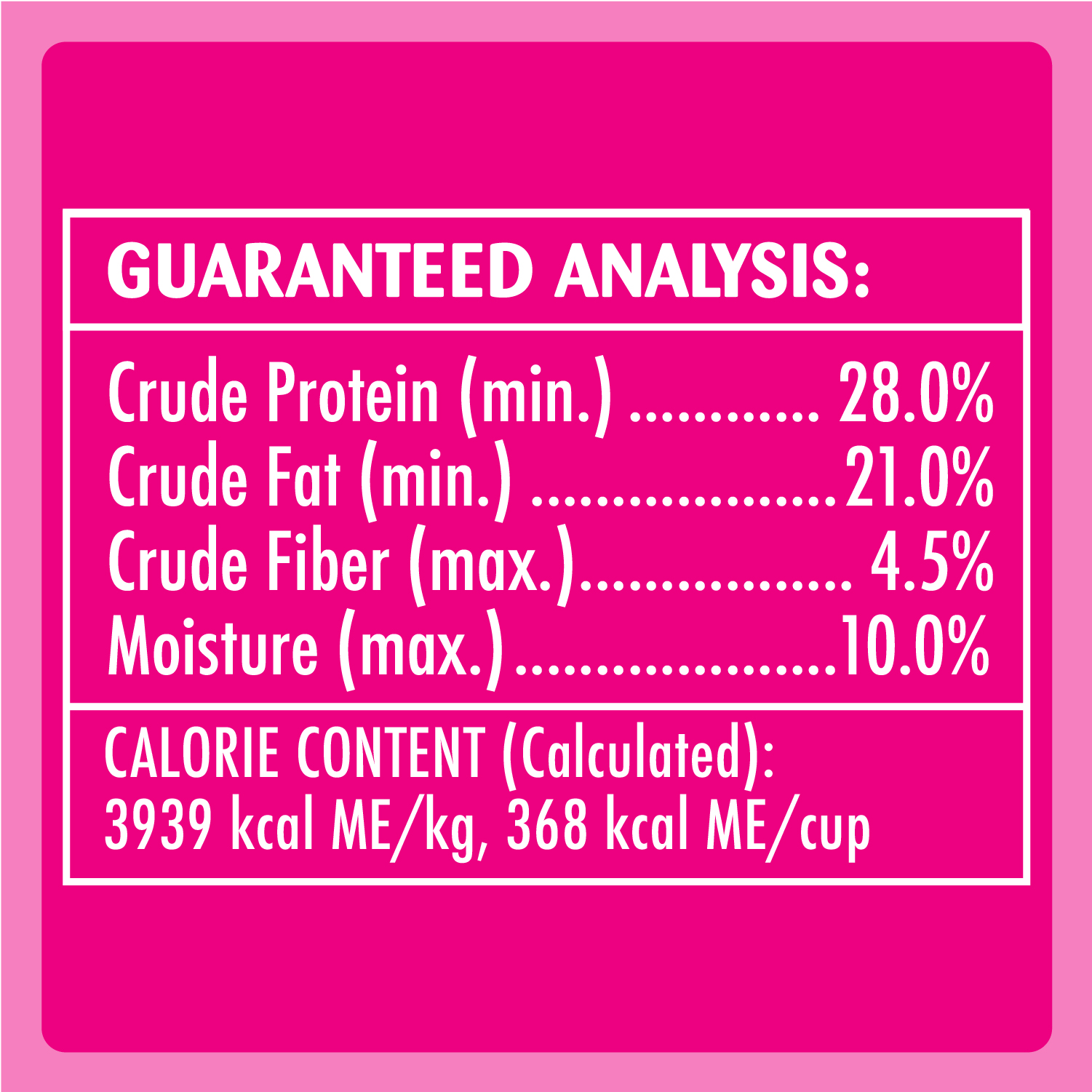 TEMPTATIONS™ Cat Treats, Hearty Beef Flavour, 180g guaranteed analysis image