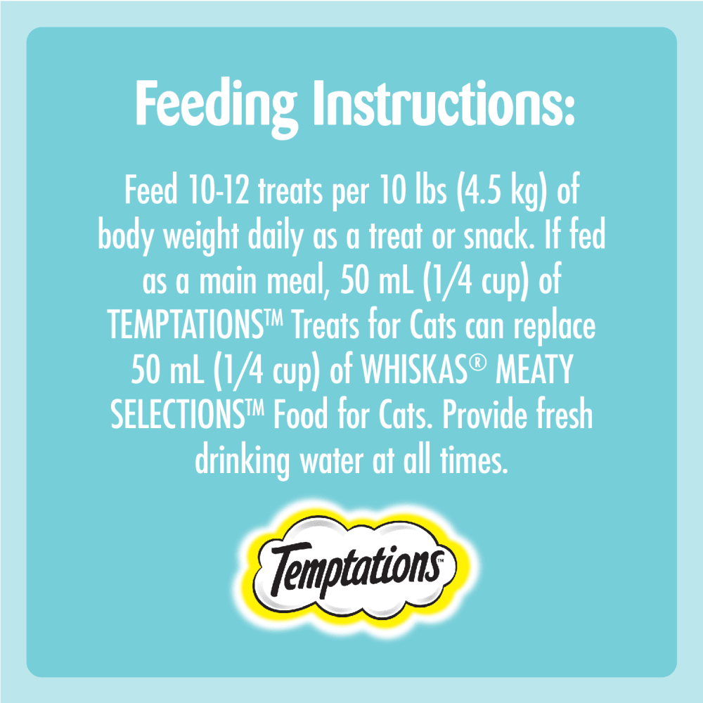 TEMPTATIONS™ Cat Treats, Mix-Ups Tuna, Shrimp & Salmon Flavour image 3