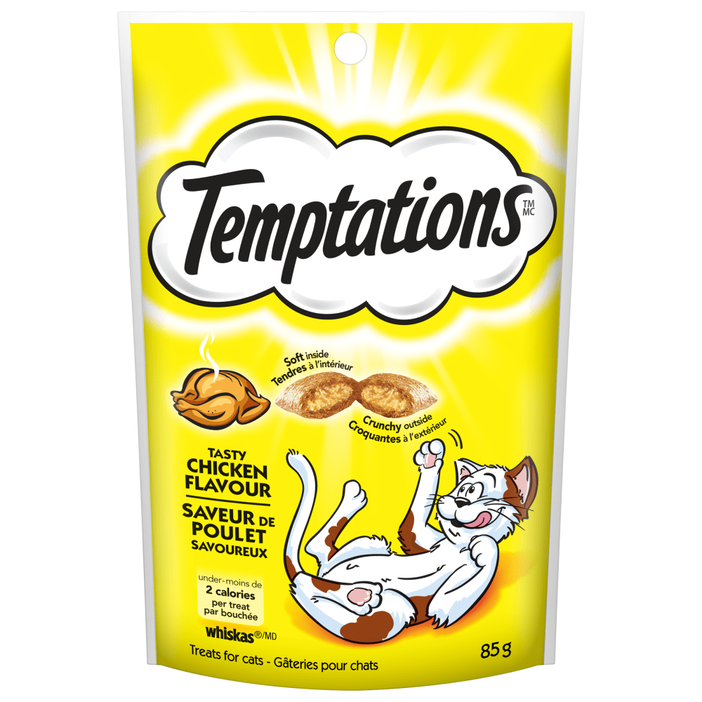 TEMPTATIONS™ Cat Treats, Tasty Chicken Flavour image 1